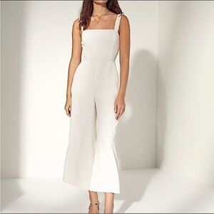 Aritzia Wilfred Light Birch Ecoulement Crepette Jumpsuit